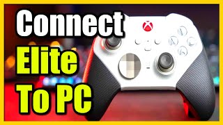 How to Connect Xbox Elite Controller to Computer Bluetooth Tutorial [upl. by Solita]