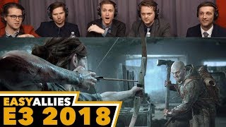 The Last of Us Part II  Easy Allies Reactions  E3 2018 [upl. by Eddina]