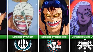 Which Characters Zoro Defeated [upl. by Ahsinahs]