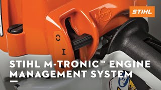 STIHL MTronic™ Engine Management System  STIHL Technology [upl. by Heyra]