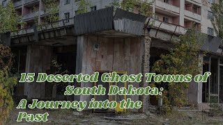 15 Deserted Ghost Towns of South Dakota A Journey into the Past [upl. by Dimond604]