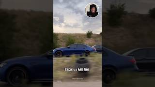 E63S AMG vs F90 M5 [upl. by Osterhus]