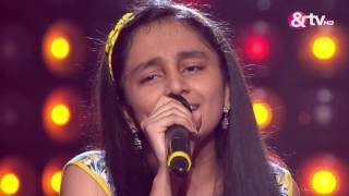 Kavya Limaye  Blind Audition  Episode 5  August 06 2016  The Voice India Kids [upl. by Battista]