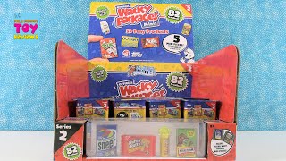 Official Wacky Packages Minis Series 2 Blind Bag Opening  PSToyReviews [upl. by Delfine390]