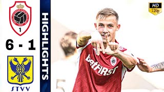 Royal Antwerp FC vs SintTruidense 61 Highlights  Antwerp  STVV  Jupiler Pro League 2024 D1A [upl. by Eelam]