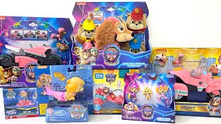 Paw Patrol Skye amp Liberty Collection Unboxing Review ASMR  The Mighty Movie  The Movie Aqua Pups [upl. by Eyks245]