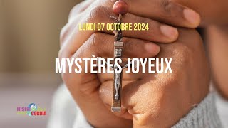 Chapelet du lundi 07 octobre 2024  Mystères joyeux [upl. by Anelat441]