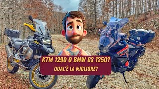 QUALE è LA MIGLIORE  BMW GS 1250 O KTM1290SAS  VOI CHE NE PENSATE [upl. by Ellebanna]