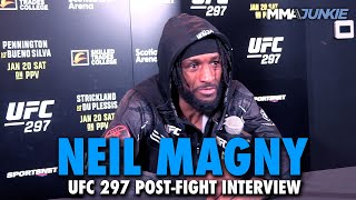 Neil Magny Details Comeback TKO of Mike Malott Wants Busy 2024 Schedule  UFC 297 [upl. by Concordia]