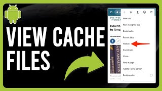 How To View Cache Files On Android How To Access Cache Files On Android [upl. by Center924]