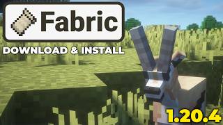 How To Download amp Install Fabric Minecraft 1204 [upl. by Artimid732]