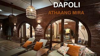 ATHAANG MIRA  DAPOLI  SAFFRONSTAYS  Vacation  Beach Side Resort [upl. by Tram401]