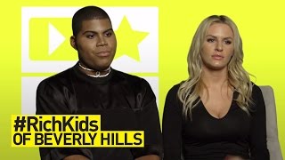 Morgan Stewart amp EJ Johnson Dish on Whats Cute  RichKids of Beverly Hills  E [upl. by White695]