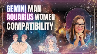 Gemini Man amp Aquarius Woman  Love Compatibility  Zodiac Signs [upl. by Selia92]