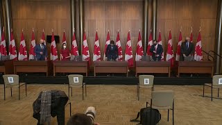 Trudeau drops emergency powers after blockades [upl. by Paz511]