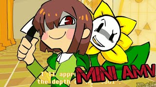 Mini AMV  Undertale  Frisk e Sans vs Chara e Flowey [upl. by On]