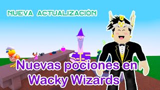 Nueva actualización y nuevas pociones218  232 en Wacky Wizards [upl. by Aira]