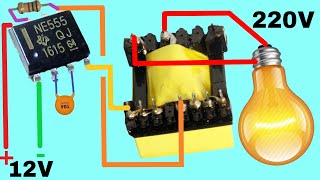 How To Make 12v To 220V Powerful Sine Wave Mosfet Inverter [upl. by Wyon546]