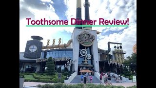 Toothsome Emporium Dinner Review  Universal Citywalk Orlando [upl. by Shira]