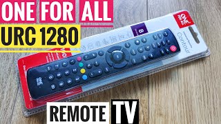 One for All URC1280 Universal Remote Control TV [upl. by Aihsemat665]