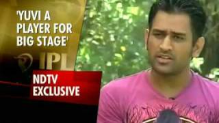 Dhoni defends Yuvrajs selection [upl. by Hutt]