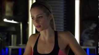 Arrow 2x14 quotTime of deathquot sexy Felicity Smoak is training  quot what are you wearing quot [upl. by Aoh108]