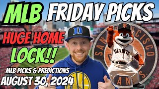 HUGE MLB LOCK MLB Picks Today 8302024  Free MLB Picks Predictions amp Sports Betting Advice [upl. by Ahtiek]