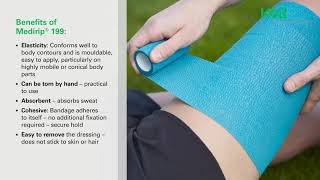 Medirip® 199  Cohesive support bandage [upl. by Nadine]