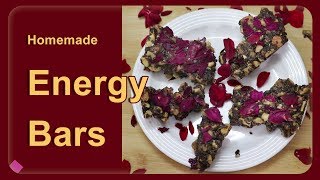 Dry Fruit Energy Bars \ Homemade Protein Bars \ Power Bars for kids  momsmagicalkitchen [upl. by Crudden]