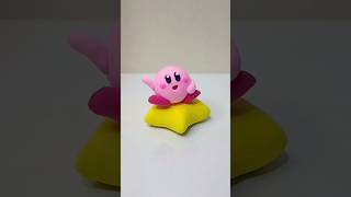 Kirby🌟Star kirby mario pokemon games cartoon cute play clay craft diy art artist shorts [upl. by Trela]