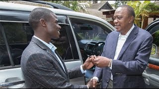 Uhuru gifts 23yrold MP Mwirigi a Prado [upl. by Nuawd]