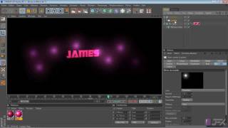 Tutorial C4D  Basic Text Bounce Effect [upl. by Lauri791]