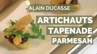 Recette dARTICHAUTS CROC ET CRAC par ALAIN DUCASSE [upl. by Belle]