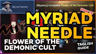 Mir4 Myriad Needle Flower of the Demonic Cult Tagalog Tutorial [upl. by Lekim]