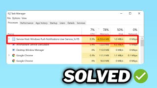 FIXED Windows Push Notifications User Service high CPU or memory usage [upl. by Hanschen]