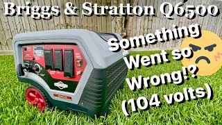 Briggs amp Stratton Q6500W Inverter Generator Review [upl. by Ahsien]