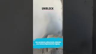 Utiliza Aplanado Uniblock en bardas fachadas o muros interiores y exteriores [upl. by Lek]