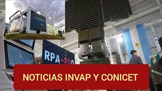 NOTICIAS INVAP Y CONICET [upl. by Malone]