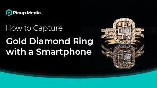 How to Photograph a Gold Diamond Ring Using the Gemlightbox [upl. by Aikin]