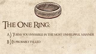 The One Ring Explained [upl. by Andel]