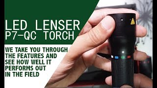 Led Lenser P7 QC Quattro Torch Demo amp Review [upl. by Alfy]