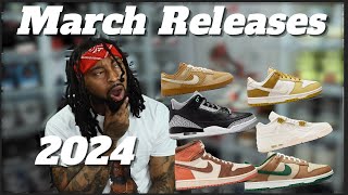 TOP ANTICIPATED Upcoming SNEAKER Releases Of March 2024 [upl. by Nailluj]