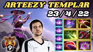 🔥 ARTEEZY Templar Assassin Hard Carry 23 KILLS 🔥 Insane Damage With Meld amp Refraction  Dota 2 [upl. by Leahcimnaes]