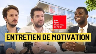 EMLYON  Entretien de motivation  Débrief  Hello Prépa [upl. by Nihsfa]