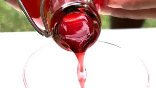 NoCook Red Currant Syrup Recipe [upl. by Rayner407]