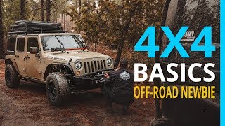 OffRoad Newbies 4x4 Basics with our Jeep Rubicon [upl. by Erek721]