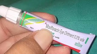 Moxifloxacin Eye Ointment Uses 💉 Side effects 💉 Contraindications medicalknowledgeshorts [upl. by Stefano]