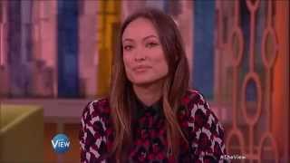 OLIVIA WILDE  INTERVIEW  101215 [upl. by Esinyt]