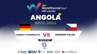 ROBERT STROMBACHS GER VS DOMINIK PALAN CZE ANGOLA OPEN M152024 FINAL [upl. by Renraw]