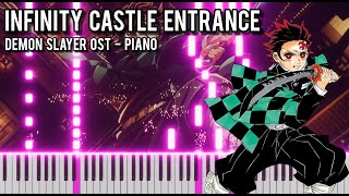 Demon Slayer  Infinity Castle Entrance Piano [upl. by Ignatia]